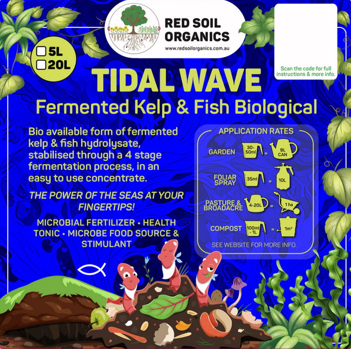 Red Soil Organics Tidal Wave