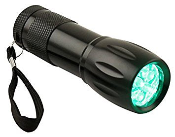 Flashlight – Torch 9 x  Green LED