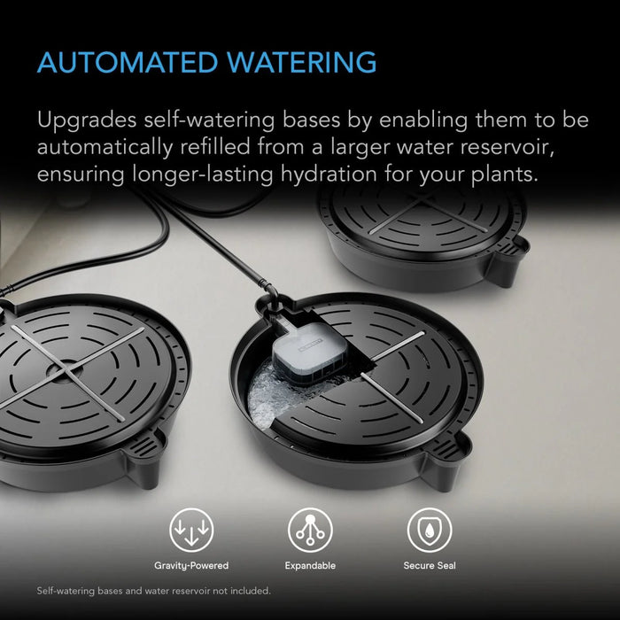Ac Infinity Auto-Fill Upgrade Valve Kit for Self-Watering Base, 4-Pack