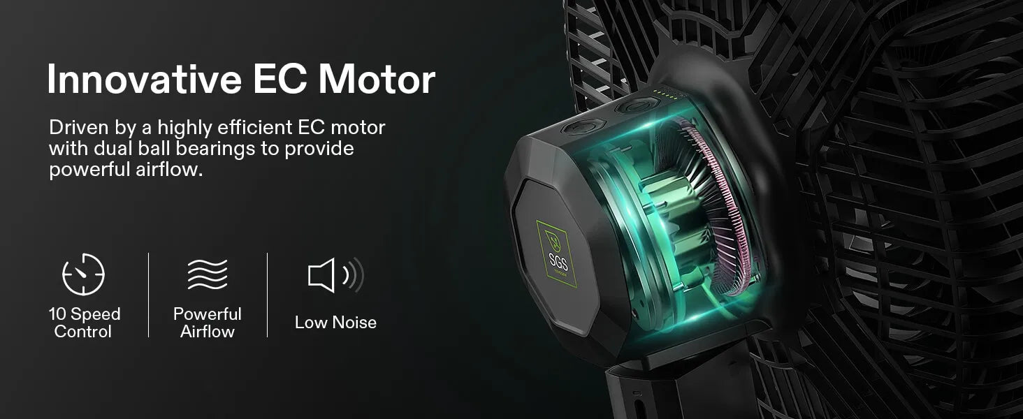 VIVOSUN AEROWAVE E9 9″ CLIP ON FAN