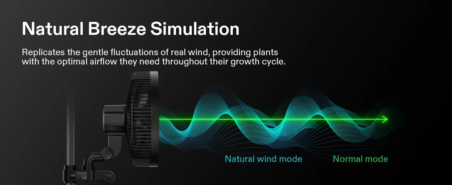 VIVOSUN AEROWAVE E9 9″ CLIP ON FAN