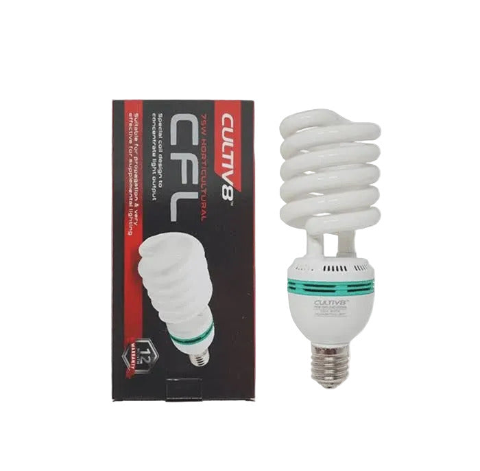 Cultiv8 CFL Lamp 75w 6500K