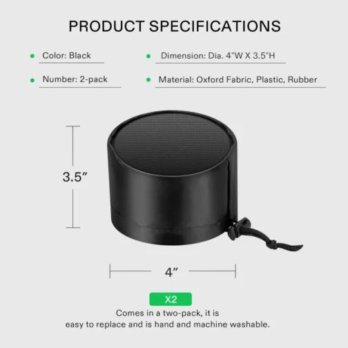 VIVOSUN 4″ DUCT FILTER COVER – 100MM