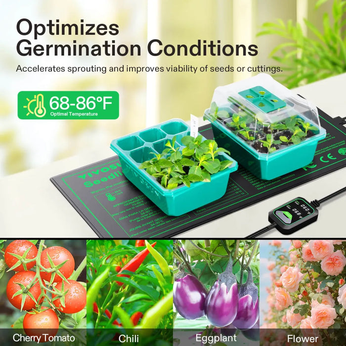 Vivosun Seedling Heat Mat 24.4 x 52.70cm