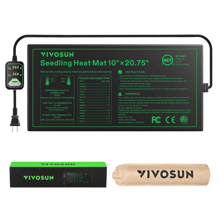 Vivosun Seedling Heat Mat 24.4 x 52.70cm