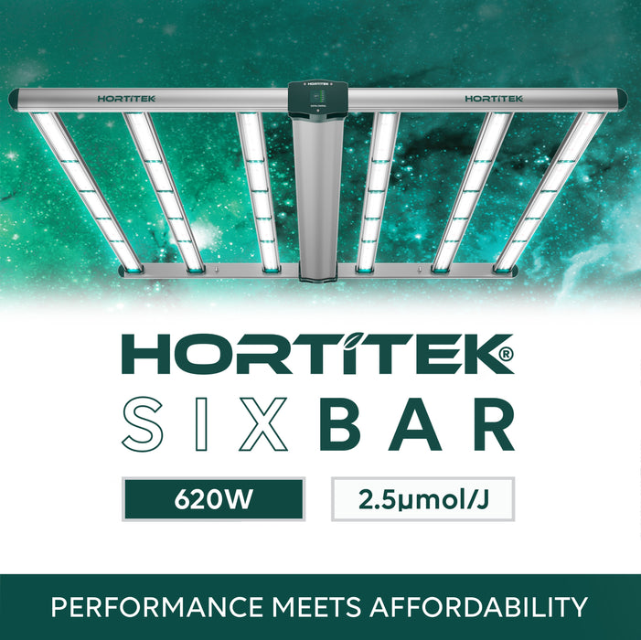 Hortitek Six Bar 620w LED Grow Light