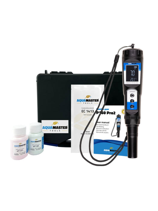 Aquamaster Combo Pen P160 Pro2 PH - EC - PPM - TDS - Temp Meter