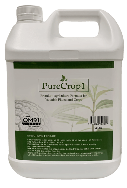 Pest Control - PureCrop1 Organic Bio-stimulant Foliar Spray