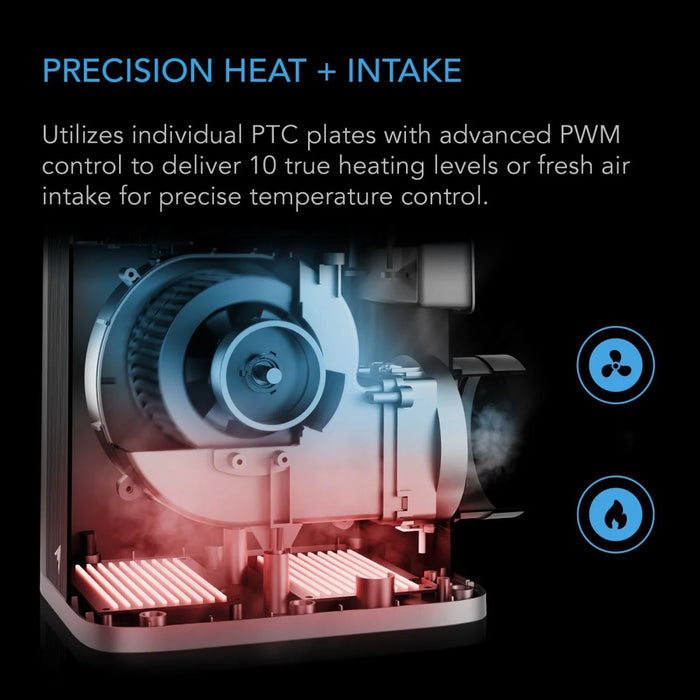 AC Infinity Thermoforge T7, Plant Heater 1000W W AI-Powered VPD Temp control