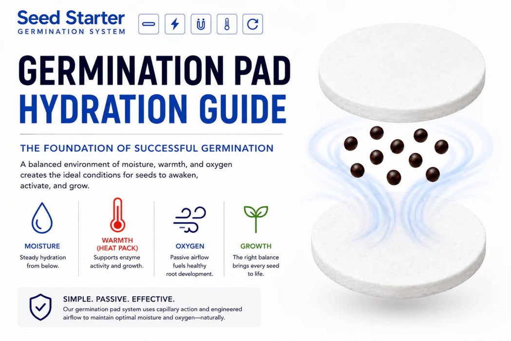 Sprout by Seed Starter + Heat Pack Seed Germination Kit