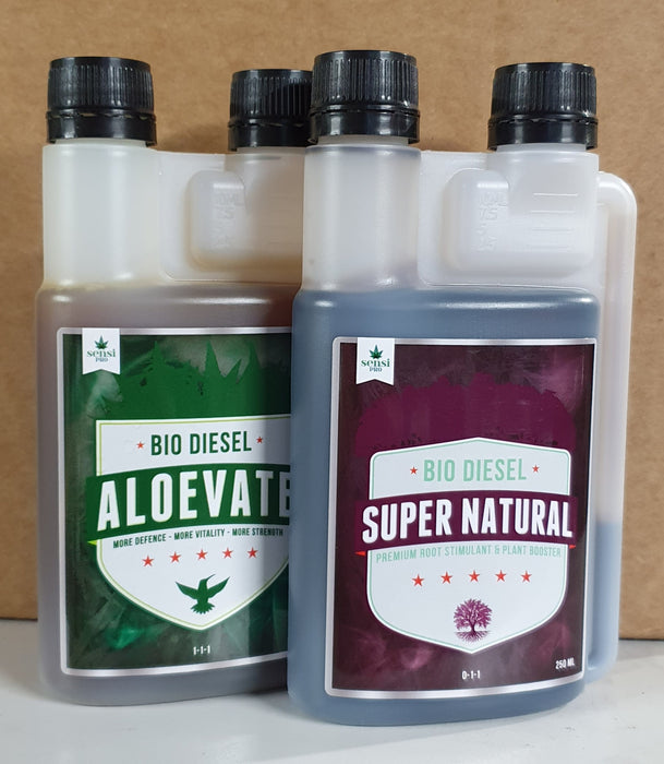 Bio Diesel 2-Pack - Aloevate & Super Natural 250ml