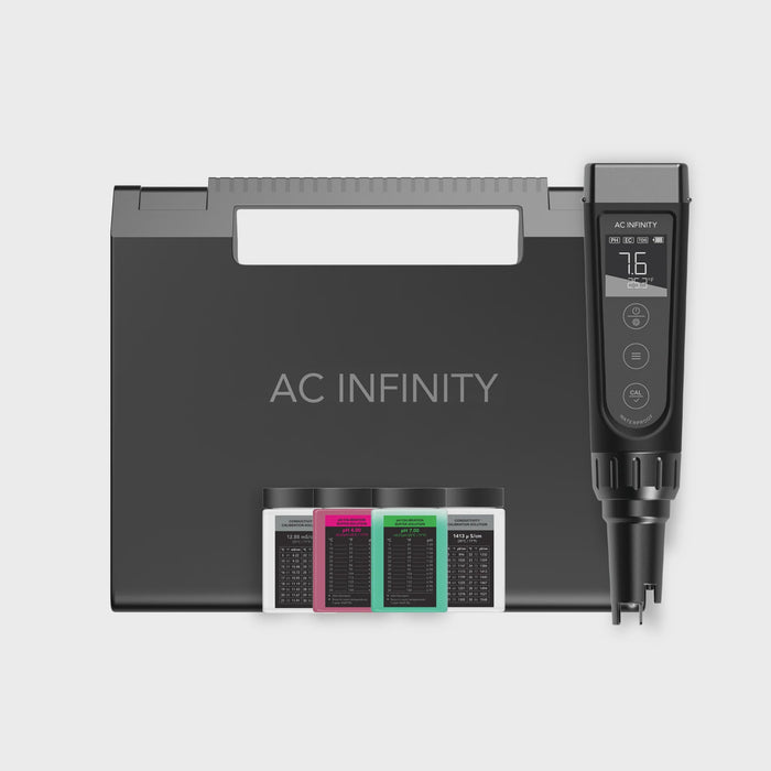 AC Infinity Hydoponic Meter Pro Kit, ALL-IN-ONE PH PEN, Interchangeable Probe