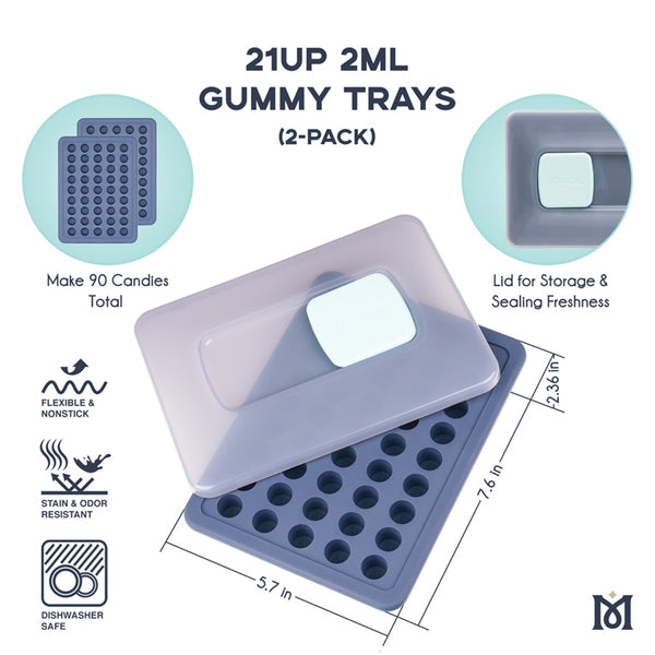 Accessories - Magical Butter 21up 2ML Gummy Trays
