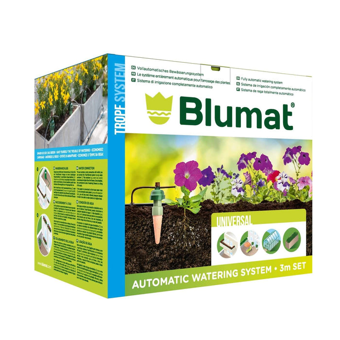 Blumat Drip (Tropf) System Automatic Irrigation Box Kit - 12 Carrot Gravity System