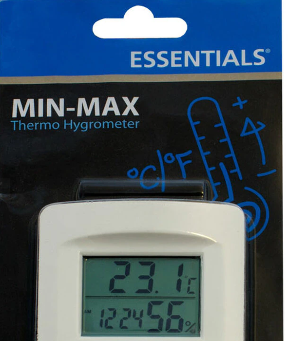 Essentials Hygrometer min-max