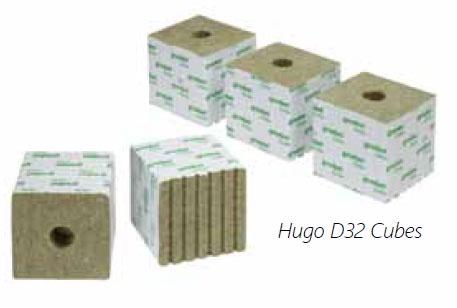 Hydroponic Medium - Grodan Hugo Cubes (150x150x142 Mm) 48/ctn