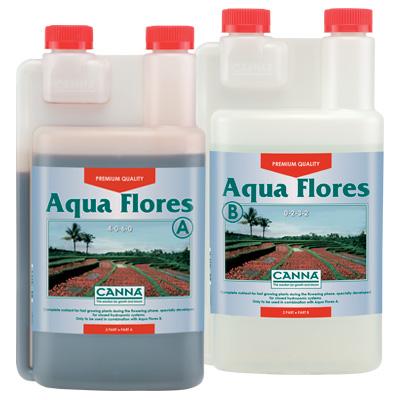 Hydroponic Nutrient - CANNA Aqua Flores A&B