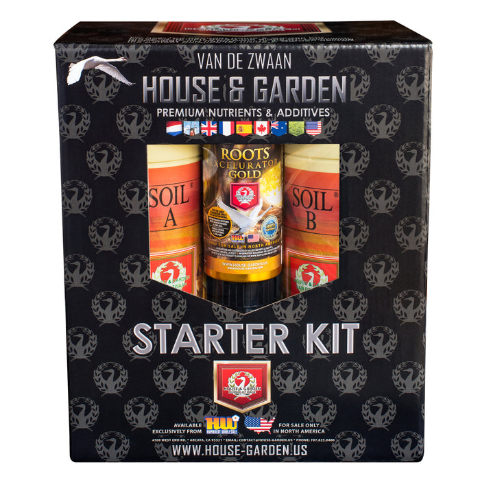 Hydroponic Nutrient - House & Garden Starter Kit