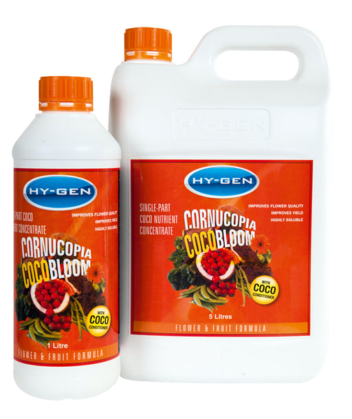 Hydroponic Nutrient - Hy-Gen Cornucopia CocoBloom Single Part