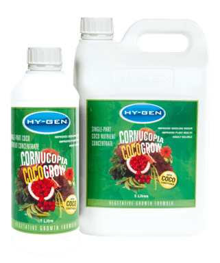 Hydroponic Nutrient - Hy-Gen Cornucopia CocoGrow Single Part