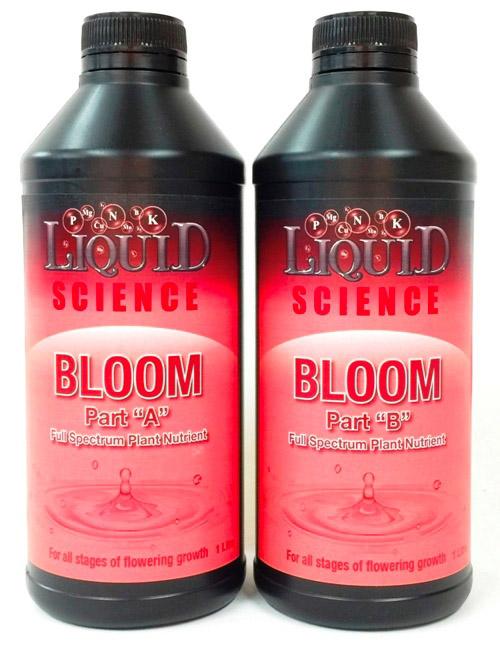 Hydroponic Nutrient - Liquid Science Bloom A & B Base Nutrient Set