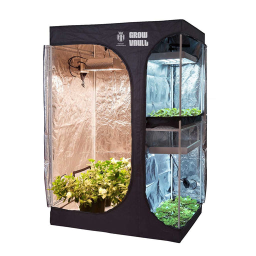 AC Infinity Cloudlab Grow Tent - Advanced Indoor Plant Cultivation with  Durable Frame and High Reflectivity, Black, 2000D Canvas in the Grow Light  Parts & Accessories department at