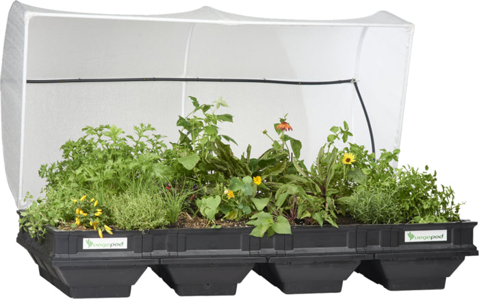 Vegepod Large Raised Garden Bed With VegeCover 2m x 1m